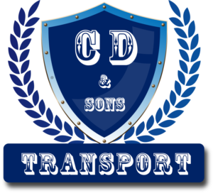 C D and Sons Transport Logo